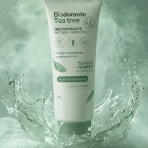 BIODORANTE TEA TREE + ROMERO 80g - Image 2