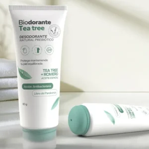 BIODORANTE TEA TREE + ROMERO 80g - Image 3