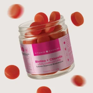 BIOTINA + CHLORELLA - VITAMIN GUMMIES 160g - Image 3