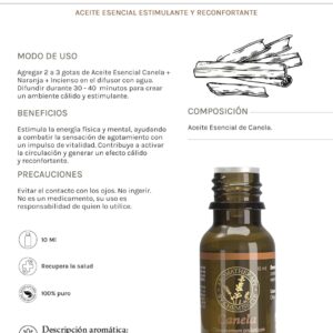 CANELA 10ml ACEITE ESENCIAL - Image 4